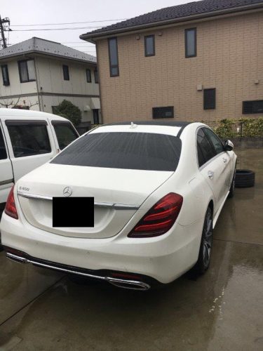 メルセデスベンツ S450 ダイヤモンドカットホイール　ガリ傷修理 | 埼玉県戸田市 | さいたま市