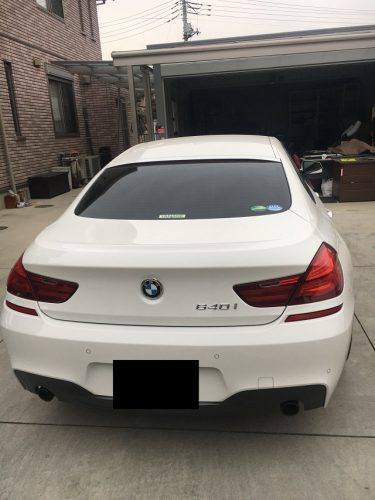 BMW 640i 純正ホイール　ガリ傷修理 | 埼玉県戸田市 | さいたま市