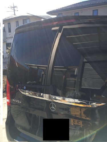 メルセデスベンツ Ｖ２２０ｄ　ダイヤモンドカットホイール　修理 埼玉県戸田市 | さいたま市 |