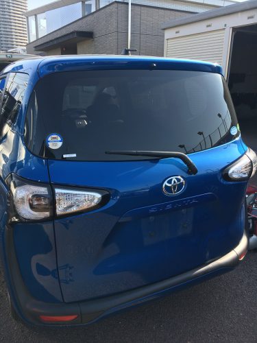 トヨタ シエンタ　ステアリング塗装剥け修理 | 埼玉県戸田市 | ふじみ野市