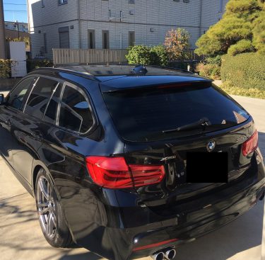 BMW 320i　純正ガンメタリックホイール修理 埼玉県戸田市 | さいたま市