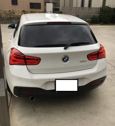 BMW118d 社外ダイヤモンドカットホイール ガリ傷修理 | 埼玉県戸田市