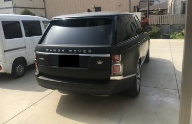 レンジローバー オートバイオグラフィ 純正ダイヤモンドカットホイール ガリ傷修理