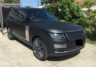 レンジローバー オートバイオグラフィ 純正艶消しダイヤモンドカットホイールガリ傷修理 | 埼玉県戸田市 | さいたま市