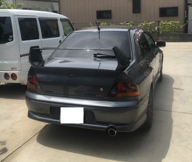 三菱　ランサーエボリューション8 (CT9A)純正BBSホイール　ガリ傷修理 | 埼玉県戸田市 | 東京都練馬区