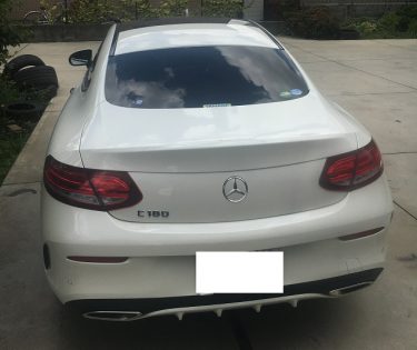 メルセデスベンツC180(W205)純正ダイヤモンドカットホイール ガリ傷修理 | 埼玉県戸田市 | さいたま市