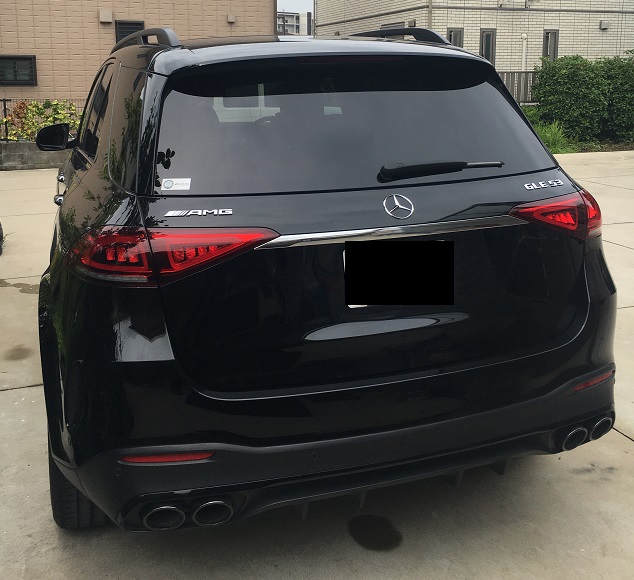 メルセデスベンツ GLE AMG53 純正ダイヤモンドカットホイールガリ傷