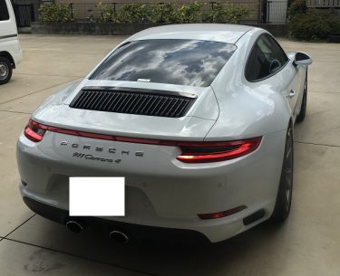 ポルシェ911カレラ４ 純正ホイールガリ傷修理 | 埼玉県戸田市 | 三郷市