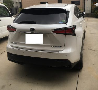 レクサスＮX３００h 純正ハイパーシルバーホイールガリ傷修理 埼玉県戸田市 | 和光市