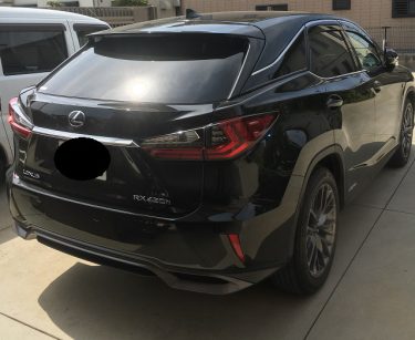 レクサスRX450　ハイパーシルバーホイールガリ傷修理 | 埼玉県戸田市 | さいたま市