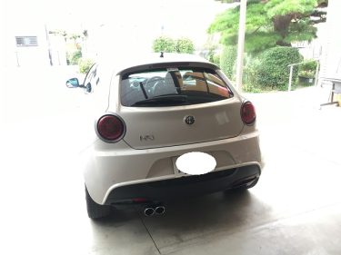 アルファロメオ ミト　純正ブラウンシートリペア 埼玉県戸田市 | さいたま市