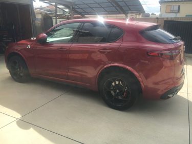 アルファロメオ ステルヴィオ ホイール傷修理 | 埼玉県戸田市 | さいたま市