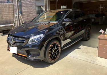 メルセデスベンツGLE 純正ホイールガリ傷修理 | 埼玉県戸田市 | さいたま市