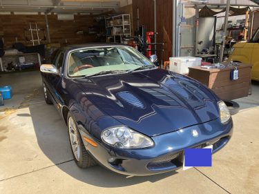 ジャガーXKR （２０００年式）純正シート擦れ劣化、破れ補修 埼玉県戸田市 | 春日部市