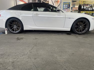 BMW M6 艶消しホイールリペア 埼玉県戸田市 | 川口市