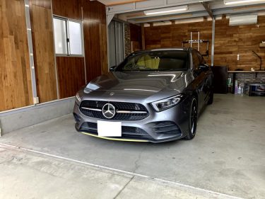 メルセデスベンツA180エディション1　ホイールリペア（イエローリム） | 埼玉県戸田市 | 東京都品川区