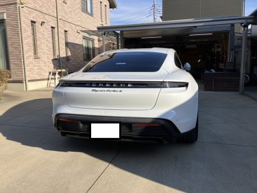 ポルシェ タイカン ターボS シルバー系ホイールがり傷修理 | 埼玉県戸田市 | 東京都品川区