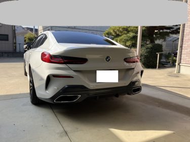BMW840i　ステアリング擦れ・劣化・テカリ・色剥げ修理 | 埼玉県戸田市 |埼玉県八潮市