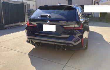 BMW M3ツーリング　純正ダイヤモンドカットホイール＋ブラックキャンディクリア ホイールリペア | 埼玉県戸田市 | 越谷市