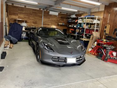 シボレーコルベットコルベットC7 純正ブラックホイールリペア | 埼玉県戸田市 | 所沢市