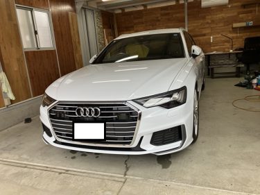 アウディA6純正シルバー系ホイールがり傷修理 | 埼玉県戸田市 | 入間市